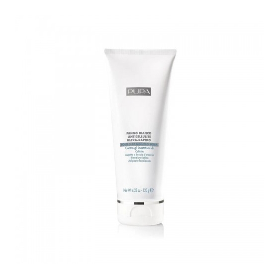 Pupa Fango Bianco Anticellulite Ultra Rapido - Trattamento Corpo Intensivo 120 Ml