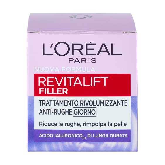 L'Oreal Paris Revitalift Filler + Hyaluronic Acid - Crema Viso Giorno 50 Ml