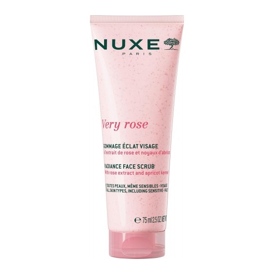 Nuxe Very Rose Radiance Face Scrub - Gommage Viso Delicato Illuminante 75 Ml