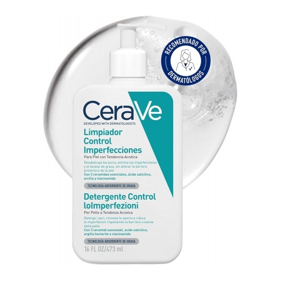 Cerave Detergente Controllo Imperfezioni 437 Ml
