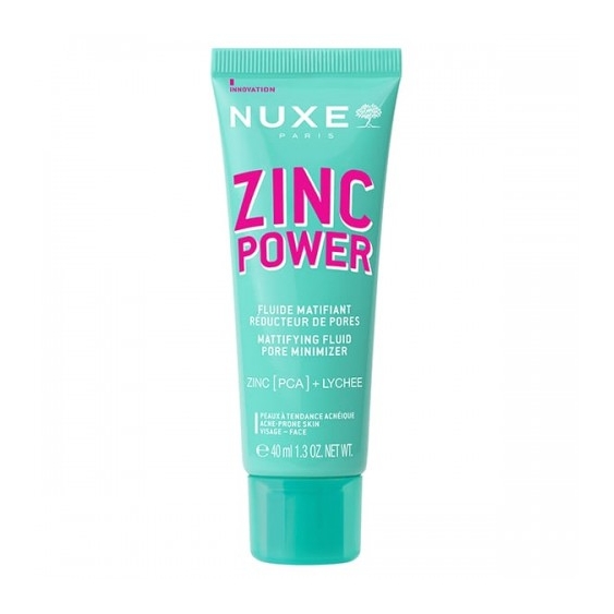 Nuxe Zinc Power - Fluido Mattificante Anti-Imperfezioni 40 Ml