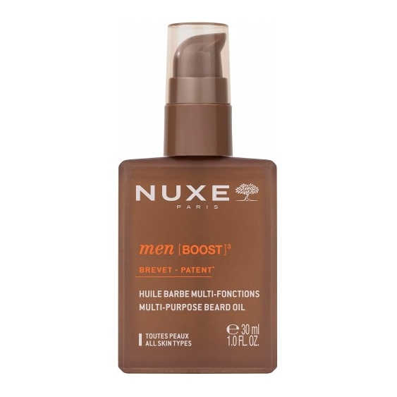 Nuxe Men Boost - Olio Barba Multi-Funzione Nutriente E Per Rasatura 30 Ml