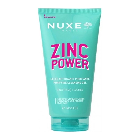 Nuxe Zinc Power - Gel Detergente Purificante Con Zinco 150 Ml