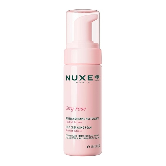 Nuxe Very Rose - Mousse Detergente Delicata Viso 150 Ml