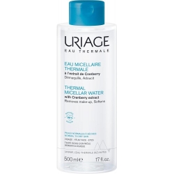 Uriage Eau Micellaire Thermale - Struccante Idratante Per Pelle Normale e Secca 500 Ml
