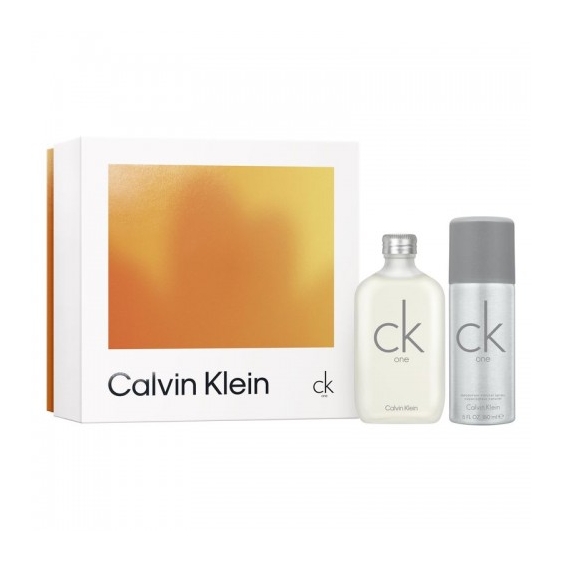 Calvin Klein Ck One - Eau De Toilette Unisex 100 Ml Vapo + Deodorant Spray 150 Ml